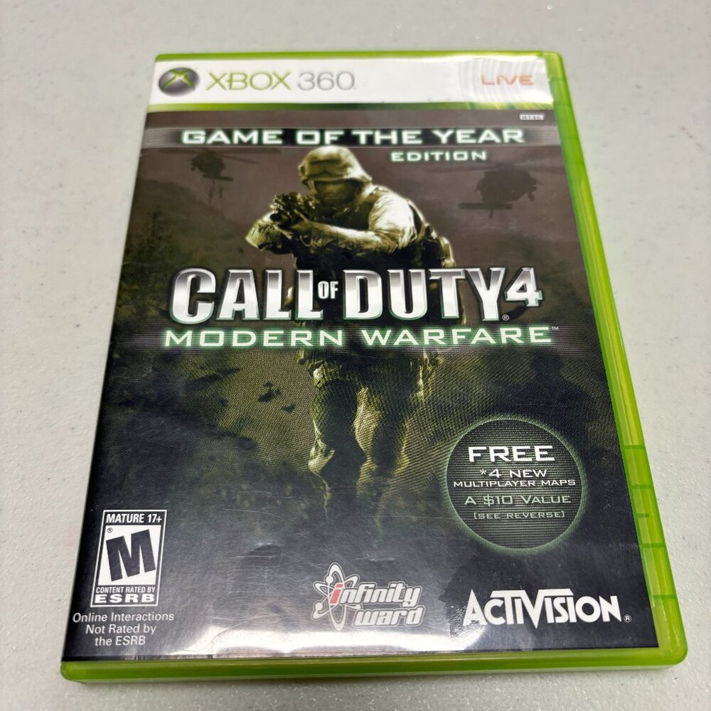 Xbox 360: Call of Duty 4 Modern Warfare - Preowned - 1897